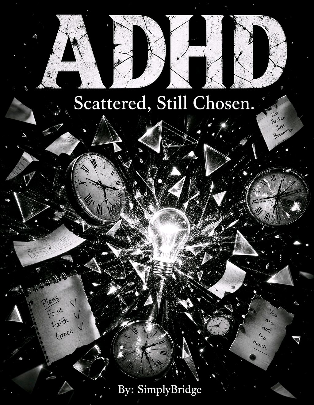 ADHD: Scattered, Still Chosen devotional cover